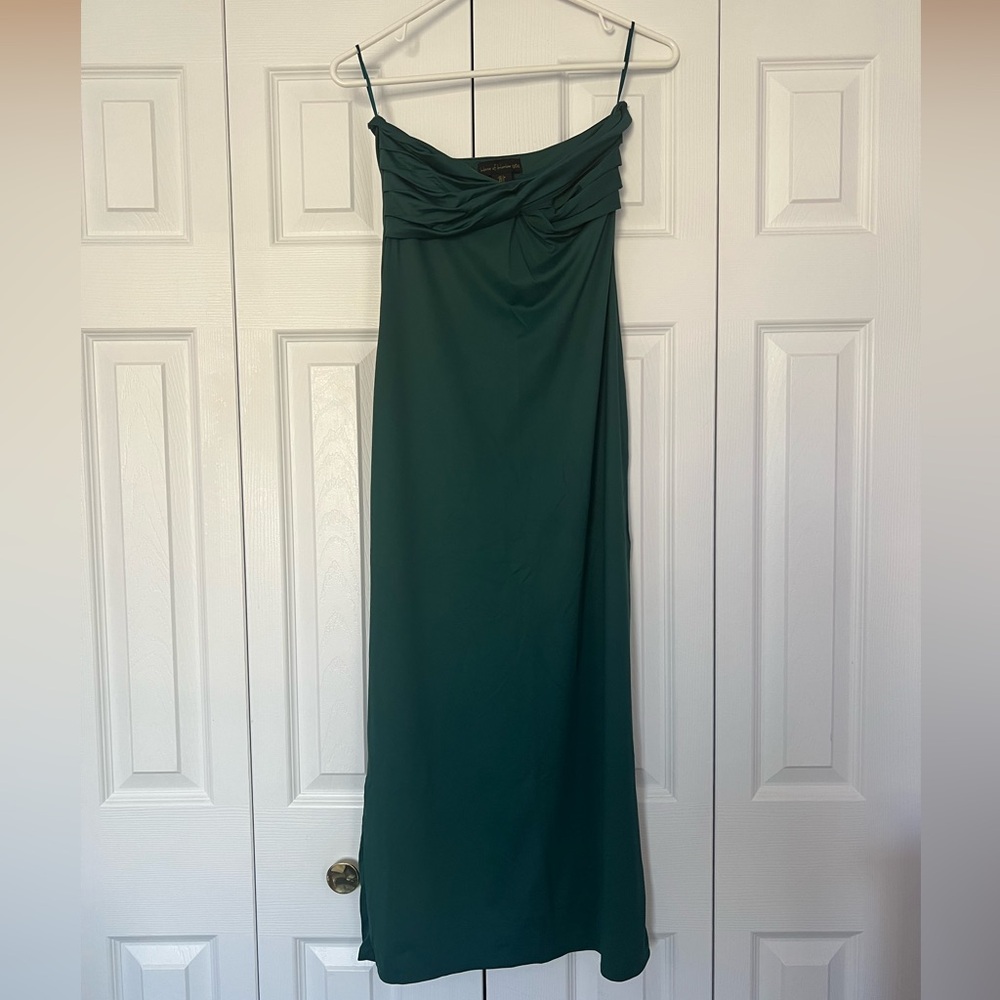 House of Harlow 1960 Strapless Teal Dress